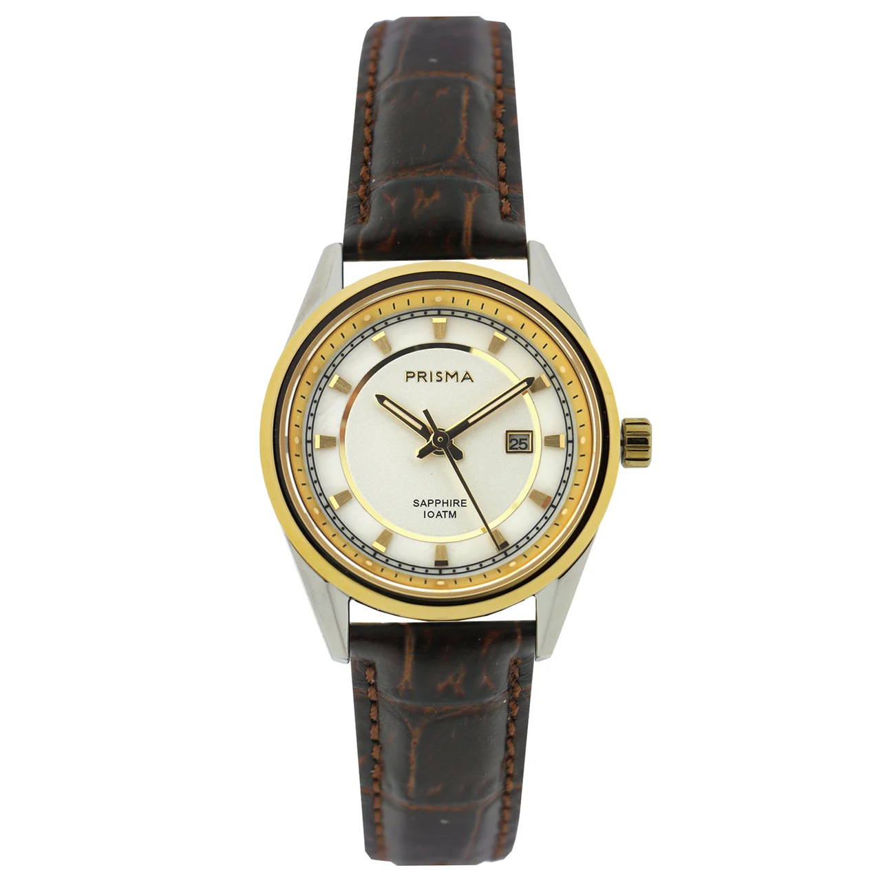 Prisma Decade Bicolor Women Watch Brown Leather Prisma P.2047 Decade Bicolor Women Watch Brown Leather 32 mm kol saati