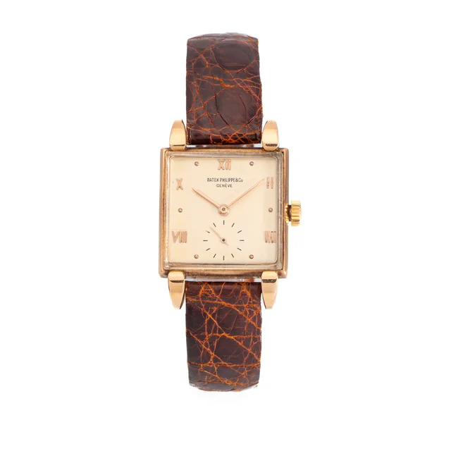 Patek Philippe Flame Lugs, Pink Gold 18K 2409 kol saati