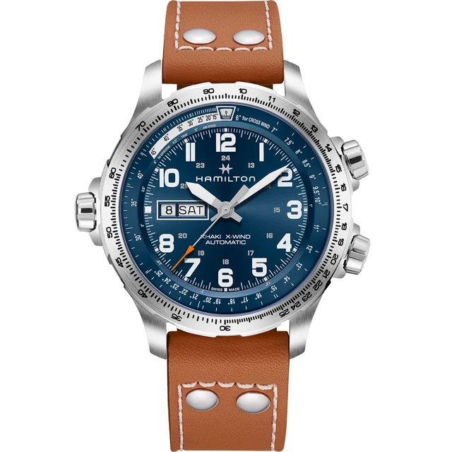Hamilton Khaki Aviation X-Wind Day Date Auto H77765541 kol saati