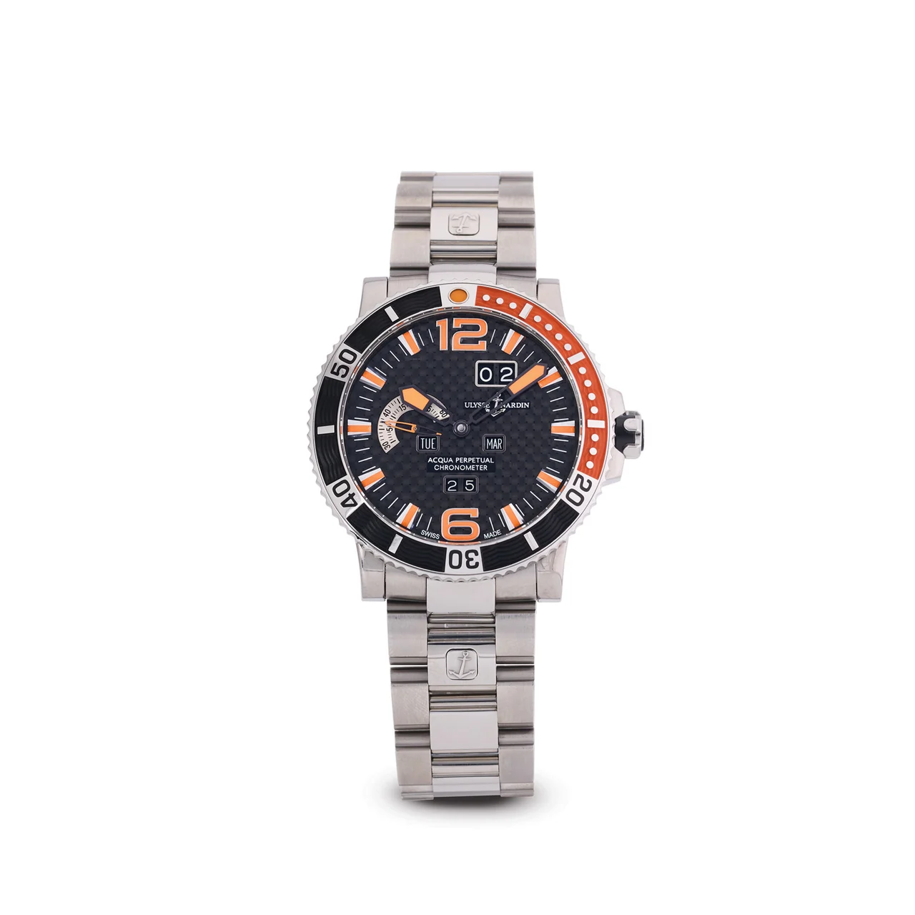 Ulysse Nardin ULYSSE NARDIN, REF. 333-90, ACQUA PERPETUAL CALENDAR, STEEL kol saati