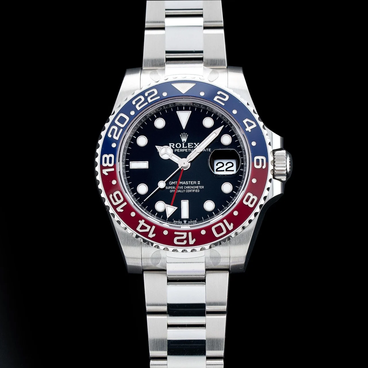 Rolex Pepsi GMT Master II 40mm 210000084648 40 mm kol saati