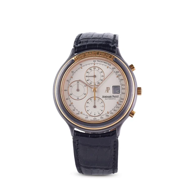 Audemars Piguet AUDEMARS PIGUET, REF. 25644TR, HUITIEME CHRONOGRAPH, TITANIUM AND 18K YELL