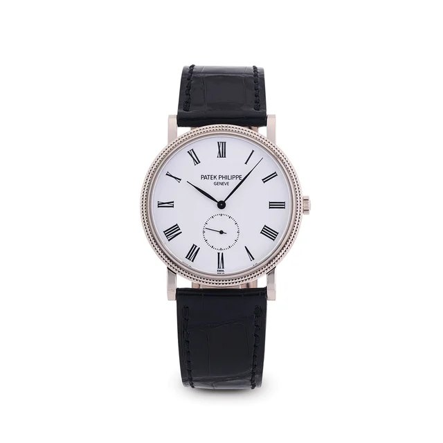 Patek Philippe PATEK PHILIPPE, REF. 5116G-001, CALATRAVA, 18K WHITE GOLD kol saati