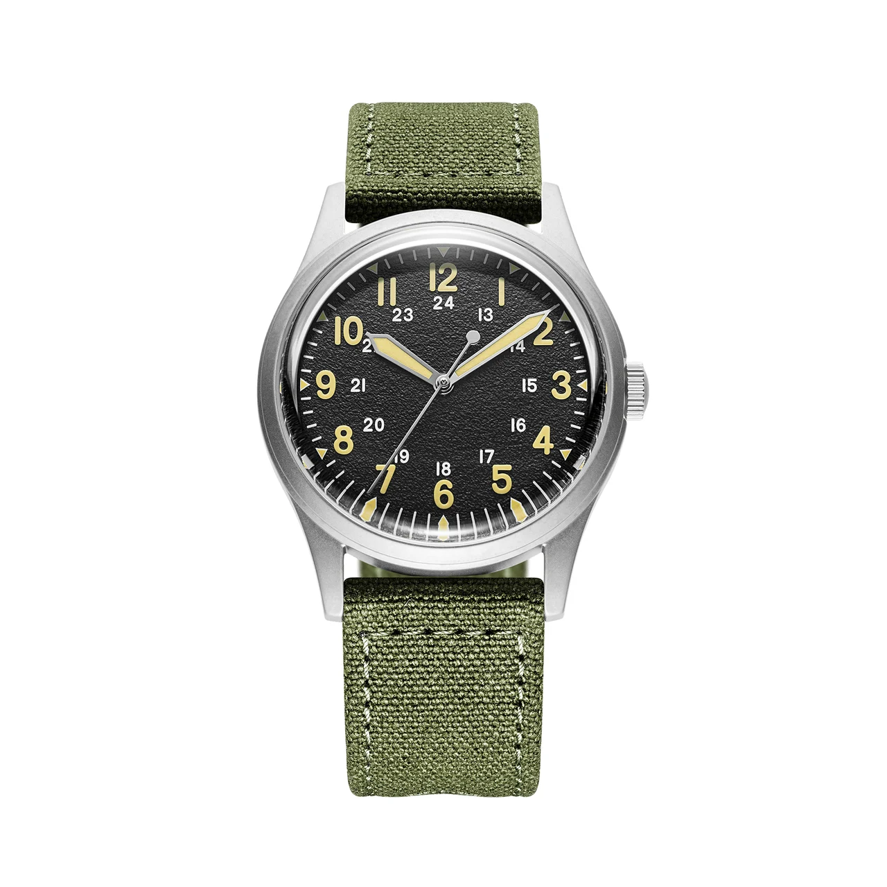 Praesidus P-38-JFA-BK-GRSG 38 mm kol saati
