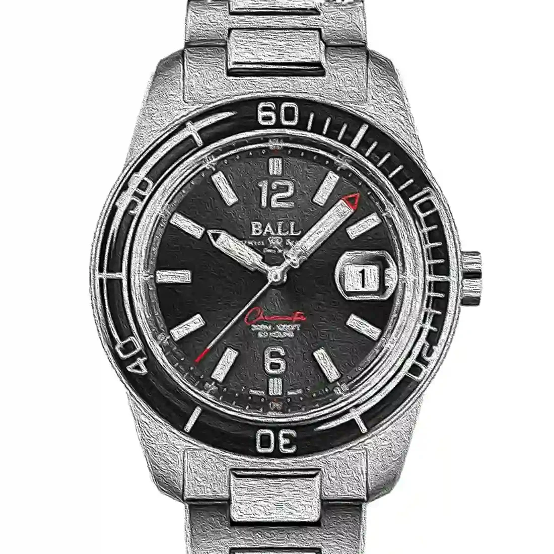 Ball Skindiver 42388 41 mm kol saati
