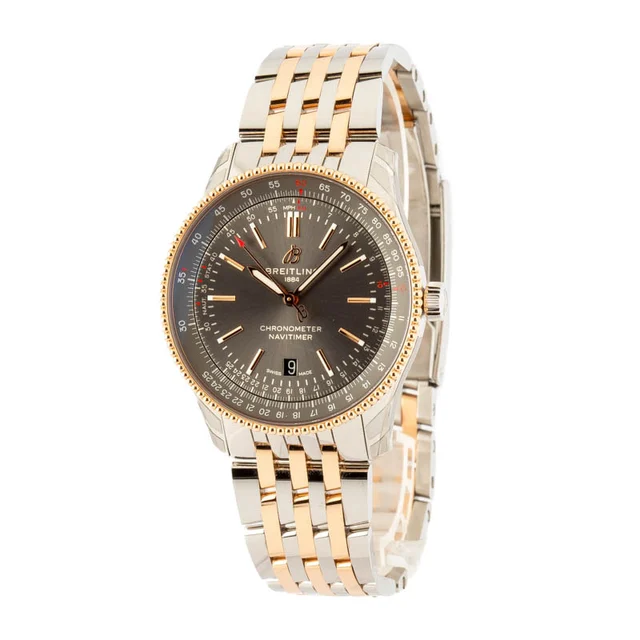 Breitling Navitimer Automatic 41 Stainless Steel & 18k Red Gold U17326121M1U1 kol saati