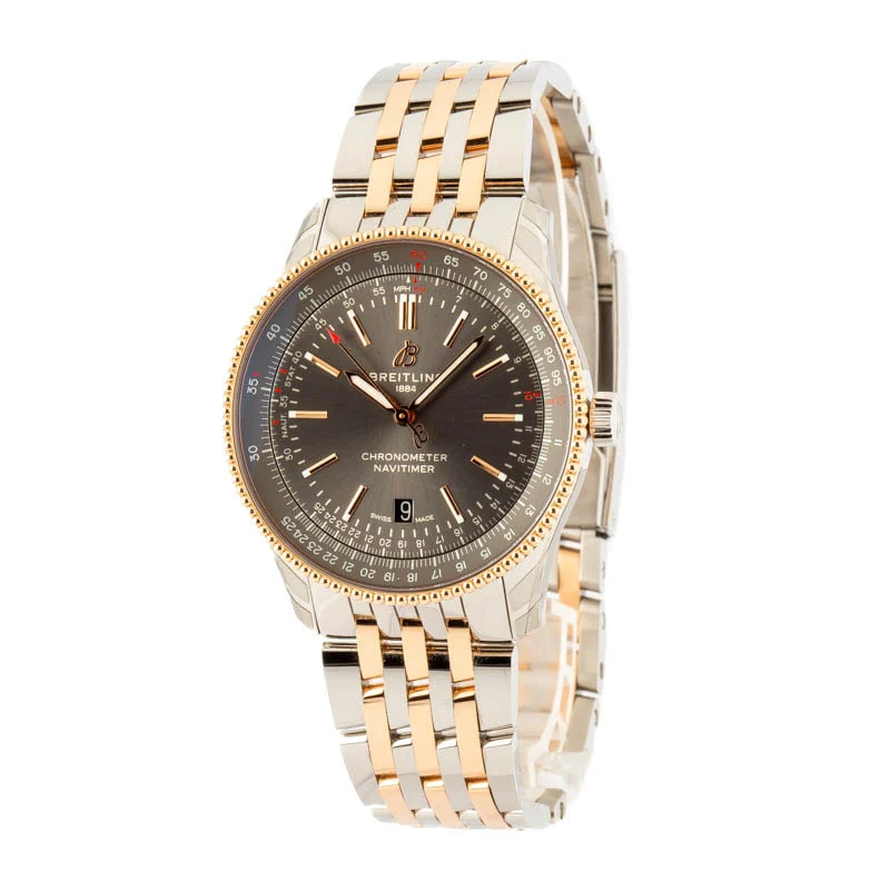 Breitling Navitimer Automatic 41 Stainless Steel & 18k Red Gold U17326121M1U1 41 mm kol saati