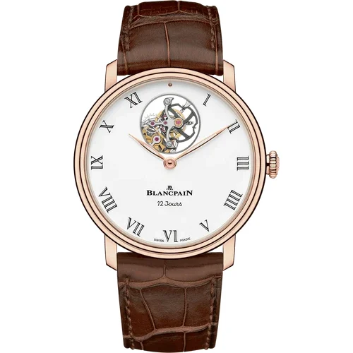 Blancpain Villeret Tourbillon Volant Une Minute 12 Jours 66240 3631 55B kol saati
