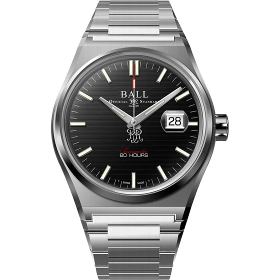 Ball Roadmaster M Perseverer 40mm Black Dial NM9052C-S1C-BK kol saati