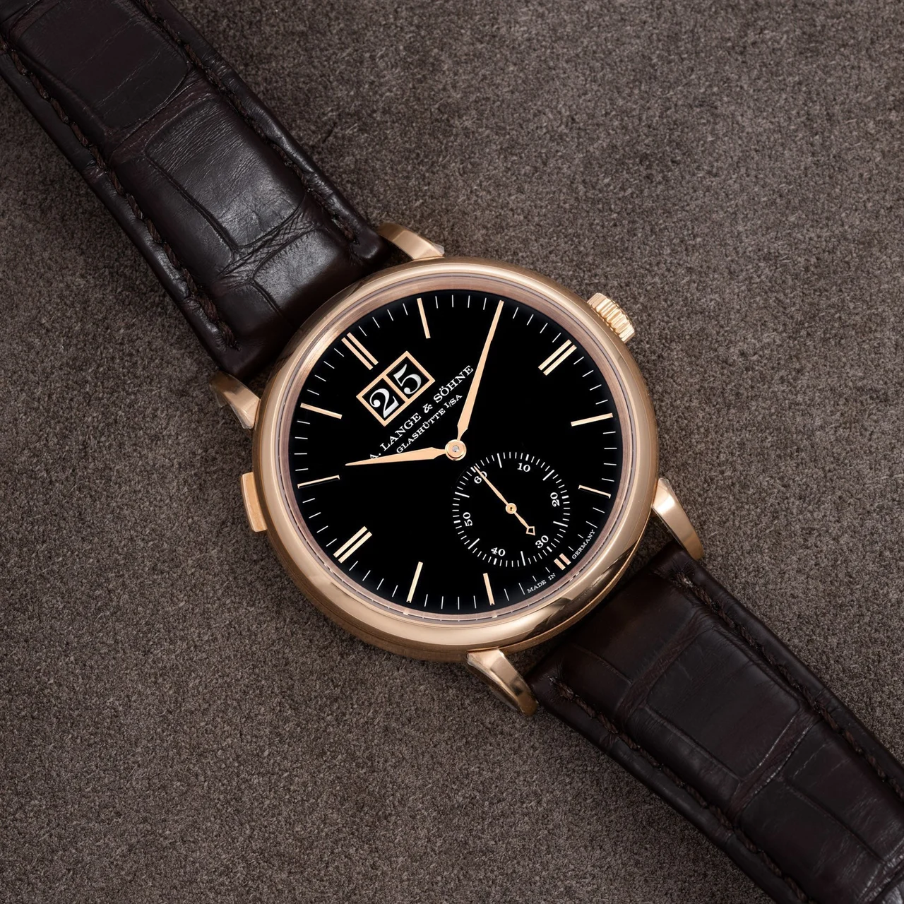 A. Lange & Sohne Saxonia 40990411 39 mm kol saati