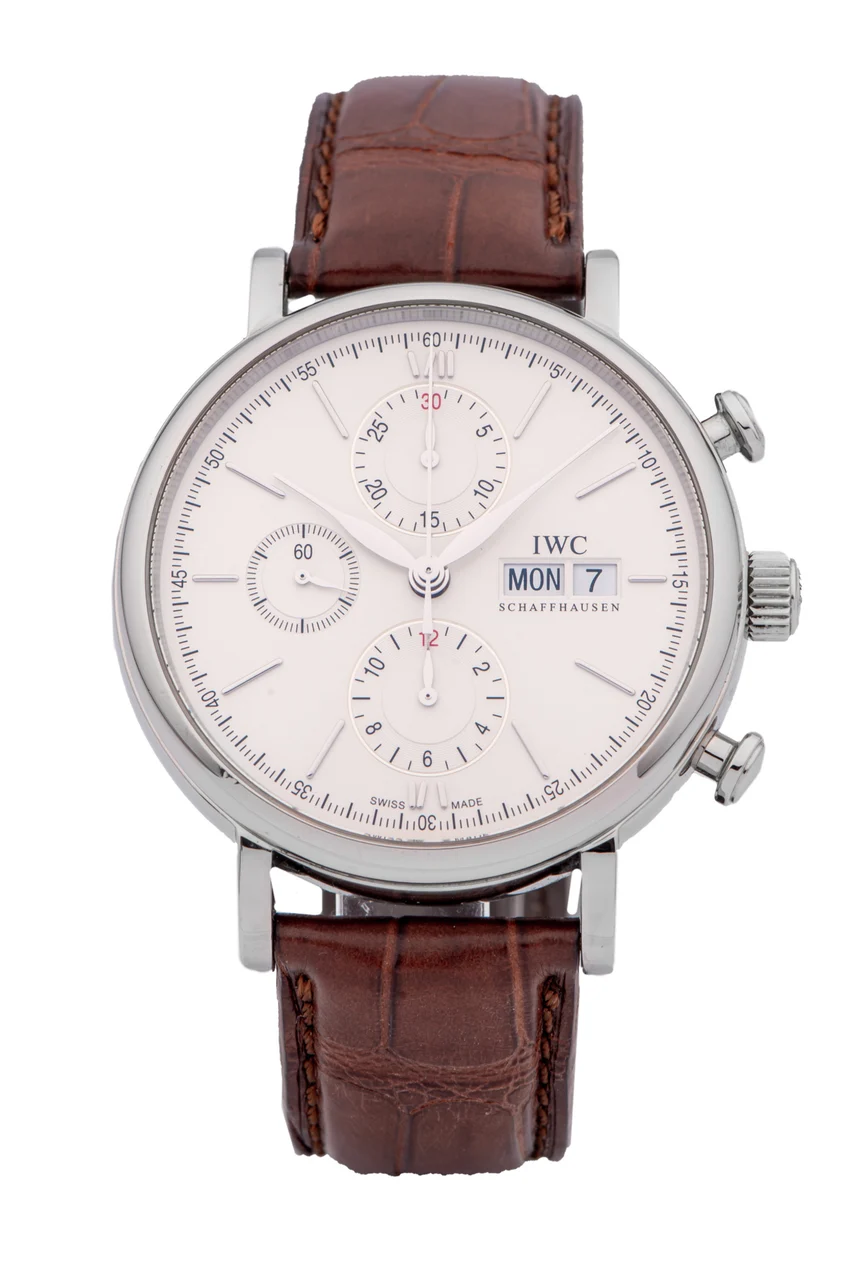 IWC IWC, REF. IW391001, PORTOFINO CHRONOGRAPH, STEEL kol saati