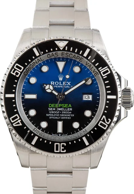 Rolex DeepSea 126660 D-Blue Ceramic Bezel 126660BLSO kol saati