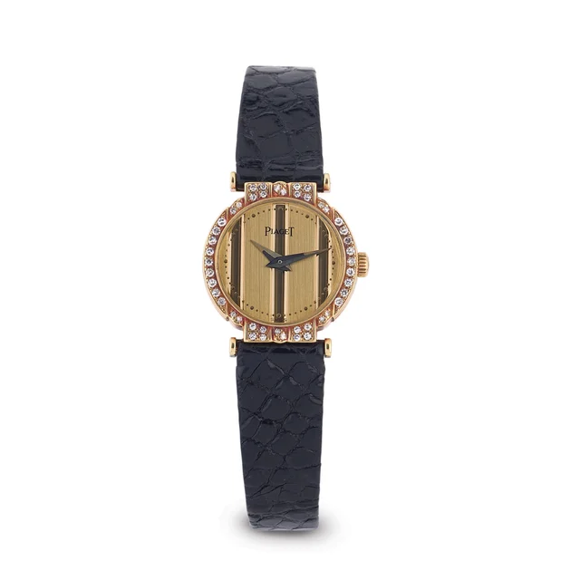 Piaget PIAGET, REF. 82435, DIAMOND BEZEL, 18K YELLOW GOLD kol saati
