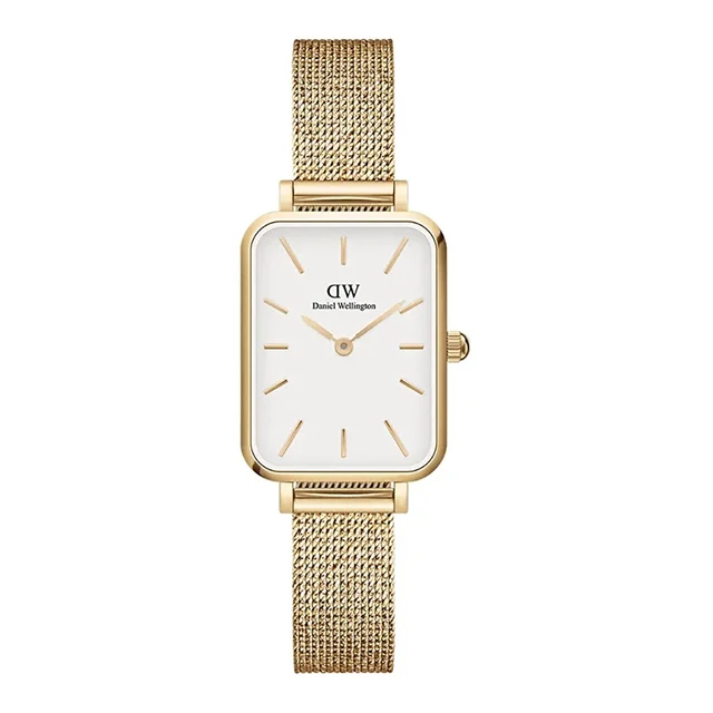 DANIEL WELLINGTON Quadro Pressed Evergold DW00600556 kol saati
