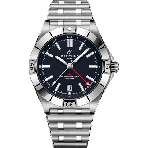 Breitling Chronomat Automatic GMT 40 NFL Houston Texans Edition A32398D61B1A1 40 mm kol saati