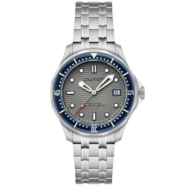 Duxot Henri Diver Automatic with Slate Grey Dial #DX-2060-66 kol saati