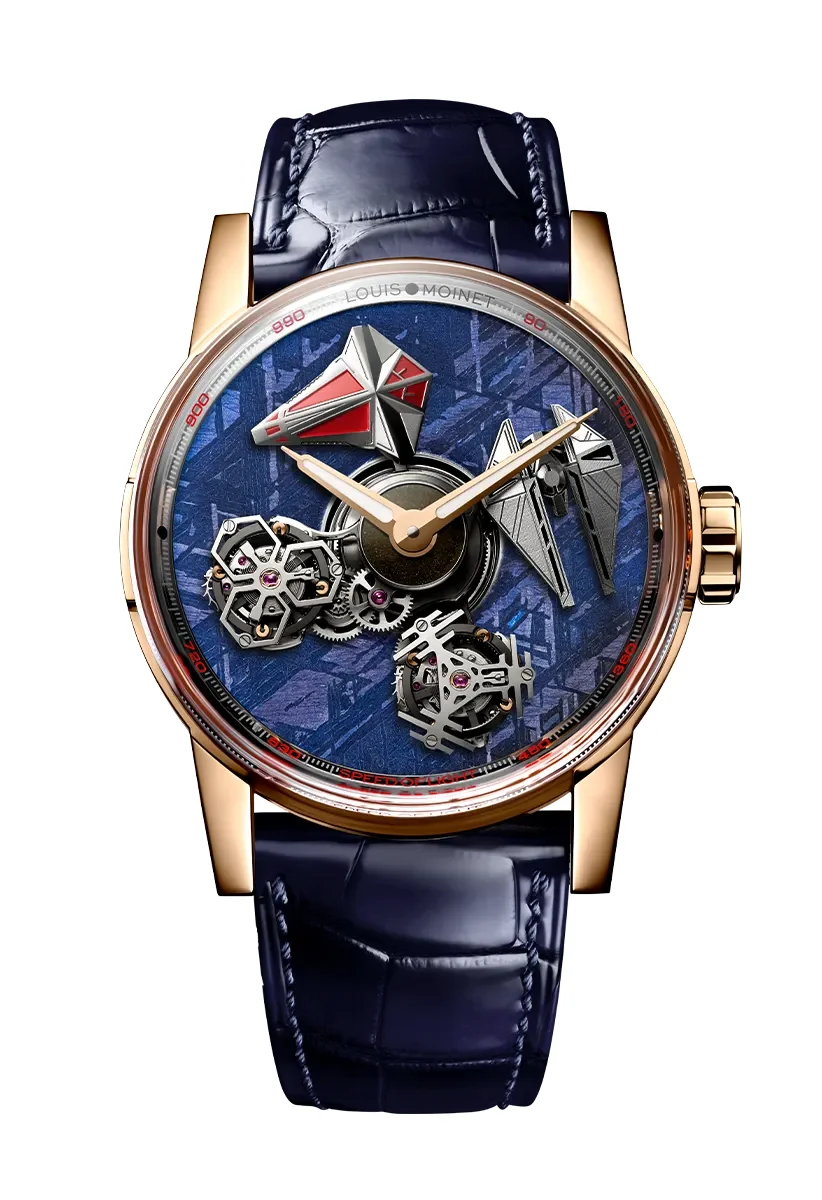Louis Moinet Louis Moinet LM-104.50.20C 42 mm kol saati