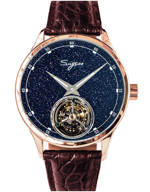 Sugess Tourbillon Master SU8230STRA-B kol saati