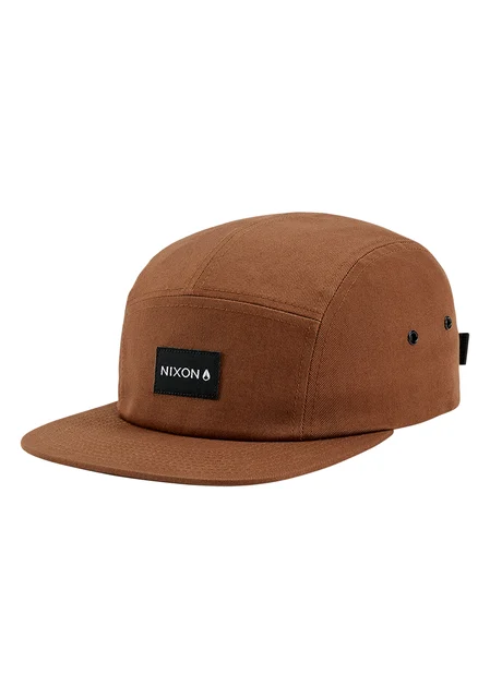 Nixon US Mikey 5 Panel Hat - Brown C2997-400-00 kol saati