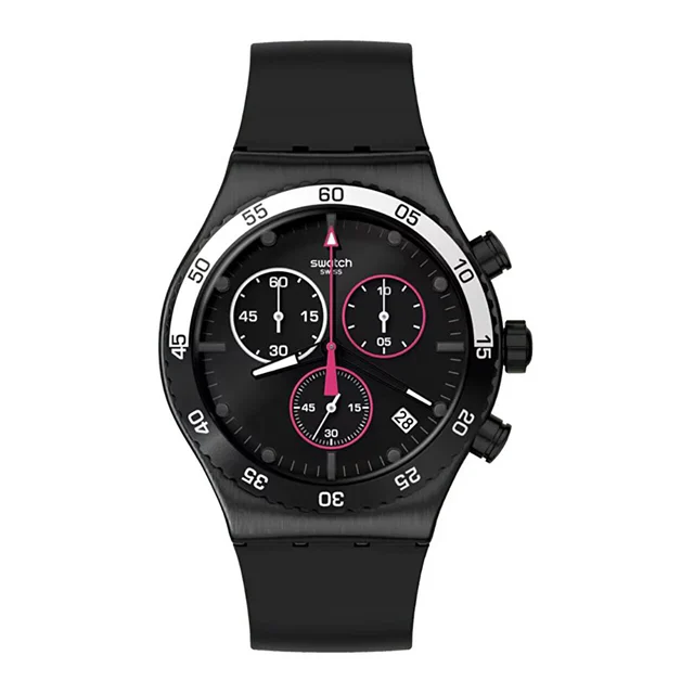Swatch Magenta At Night YVB413 kol saati