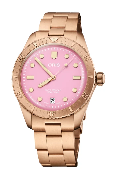 Oris Divers Sixty-Five Cotton Candy 01 733 7771 3158-07 8 19 15 kol saati
