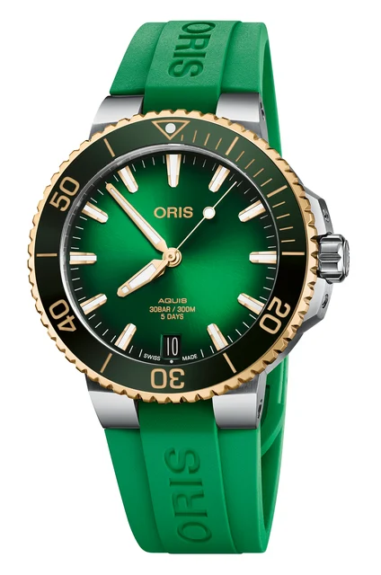 Oris Aquis Date Calibre 400 01 400 7769 6357-07 4 22 77FC kol saati