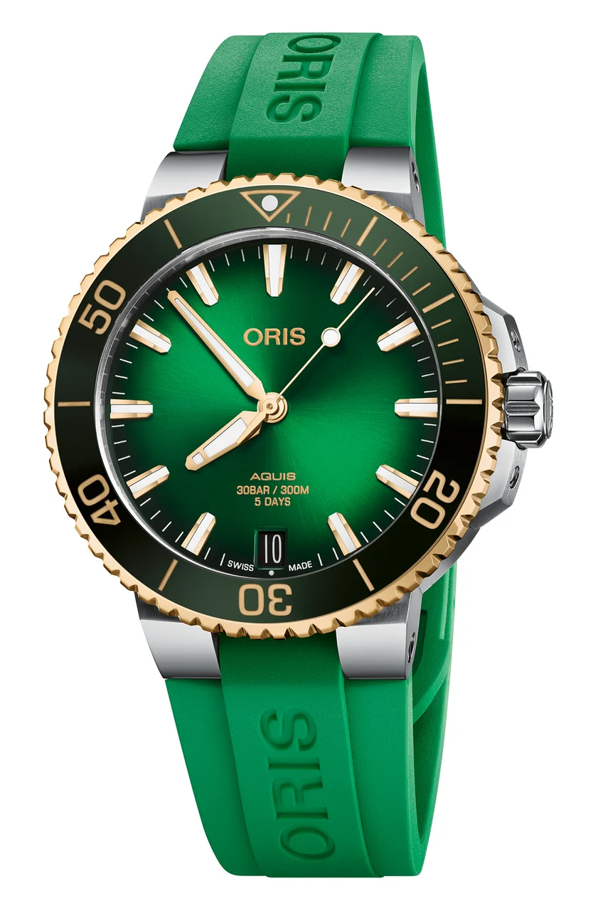 Oris Aquis Date Calibre 400 01 400 7769 6357-07 4 22 77FC 41.5 mm kol saati