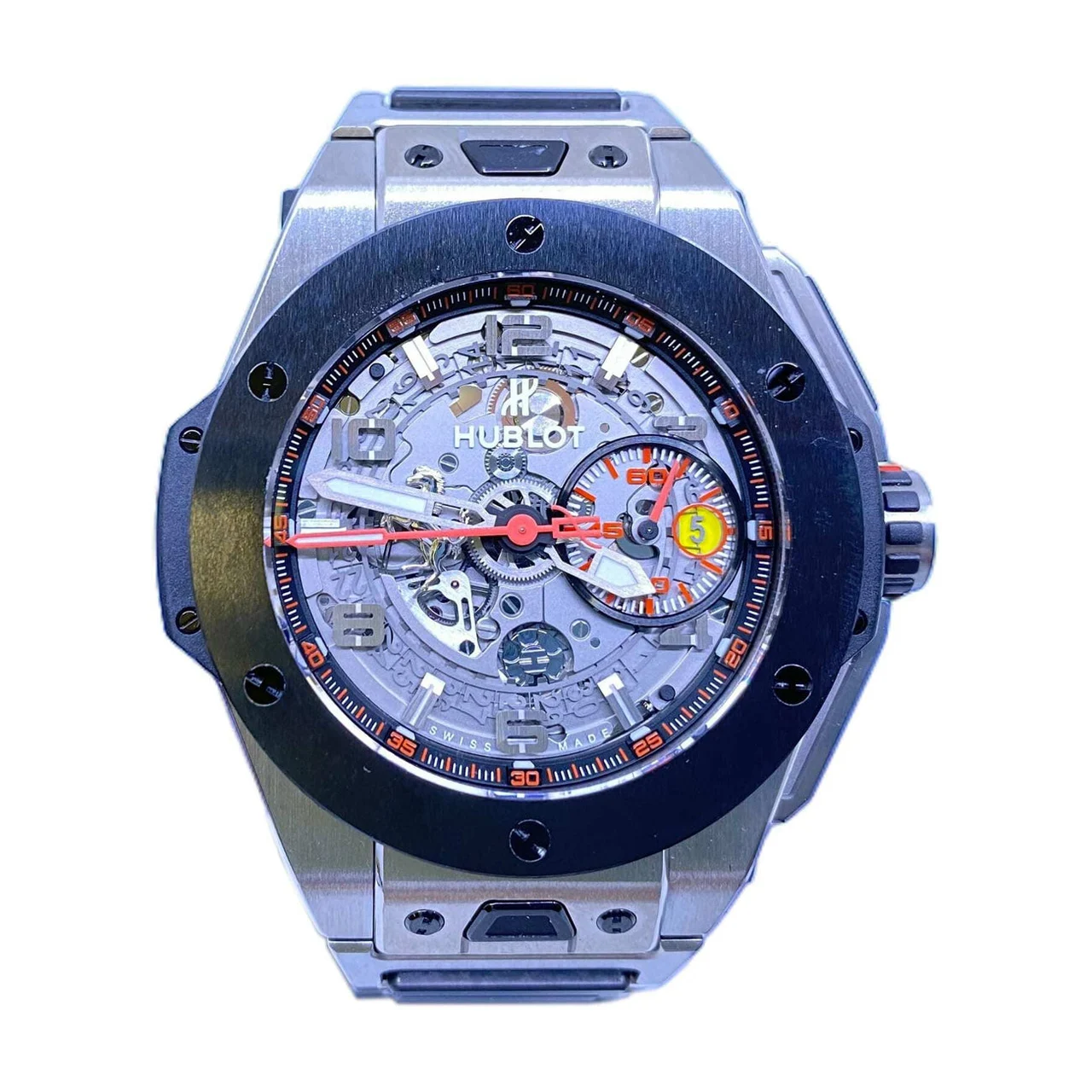 Hublot Big Bang Ferrari Titanium Ceramic 401.NM.0123.NM 210000016303 kol saati