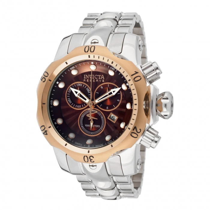 Invicta Reserve Boy 46mm Stainless Steel Rose Gold 10796S 46 mm kol saati