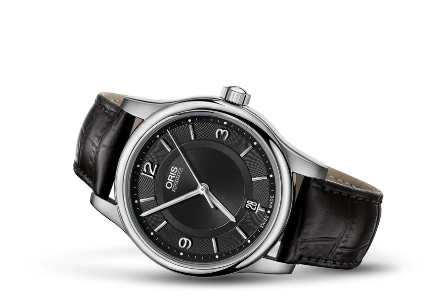 Oris Classic Date 01 733 7578 4034-07 5 18 11 37 mm kol saati