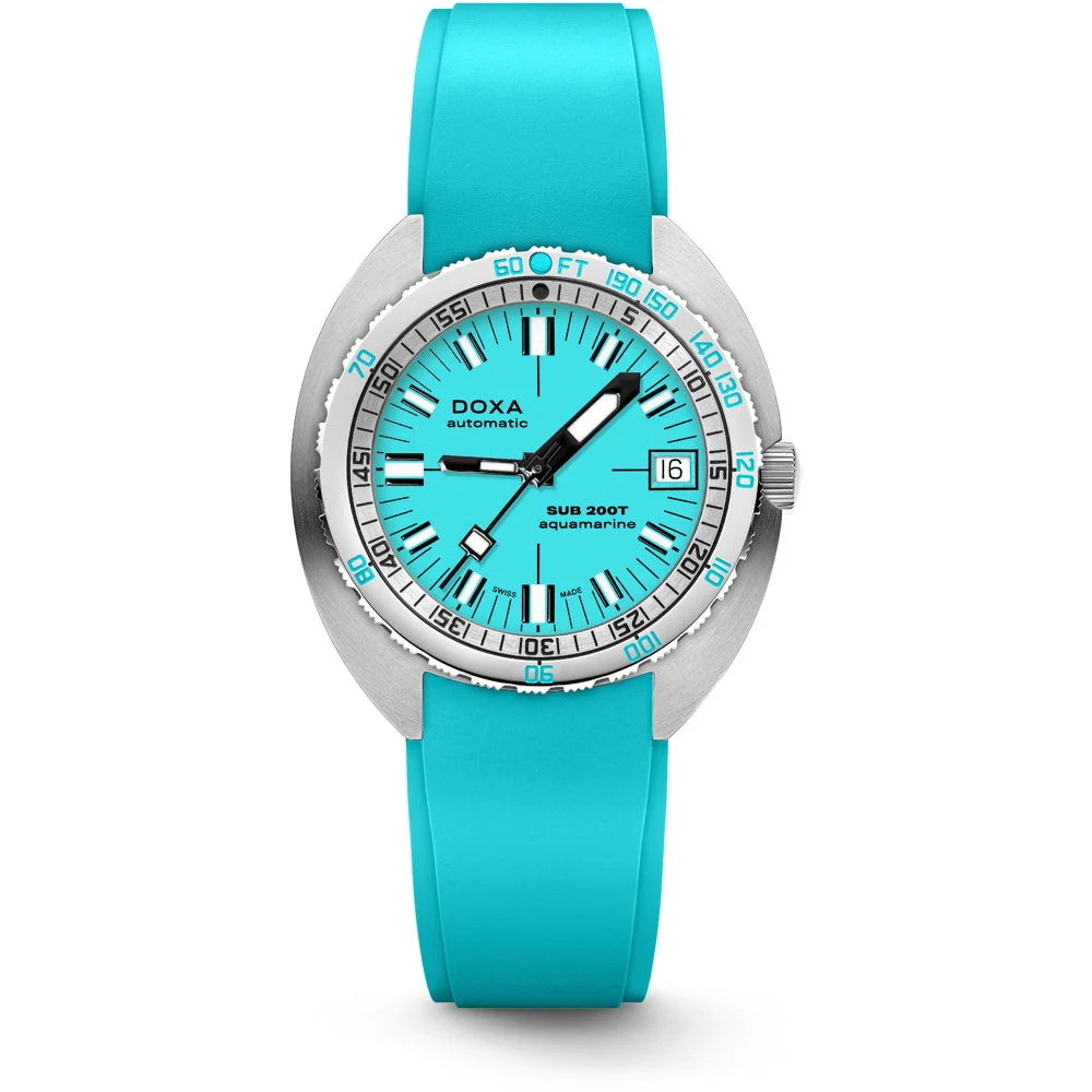 Doxa SUB 200T 804.10.241.25 Aquamarine Iconic Dial 39 mm kol saati