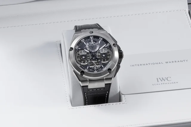 IWC IWC, REF. 3792, PERPETUAL CALENDAR, TITANIUM A fine and complicated, self-winding, tit