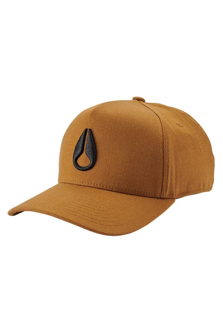 Nixon US Deep Down Athletic Snapback - Brown / Black C3154-562-00 kol saati