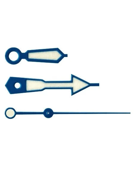 Islander Blue SKX-Style Luminous Watch Hands For Seiko SKX007, SKX009, SKX011, SKX173, etc. Watches #H08 kol saati