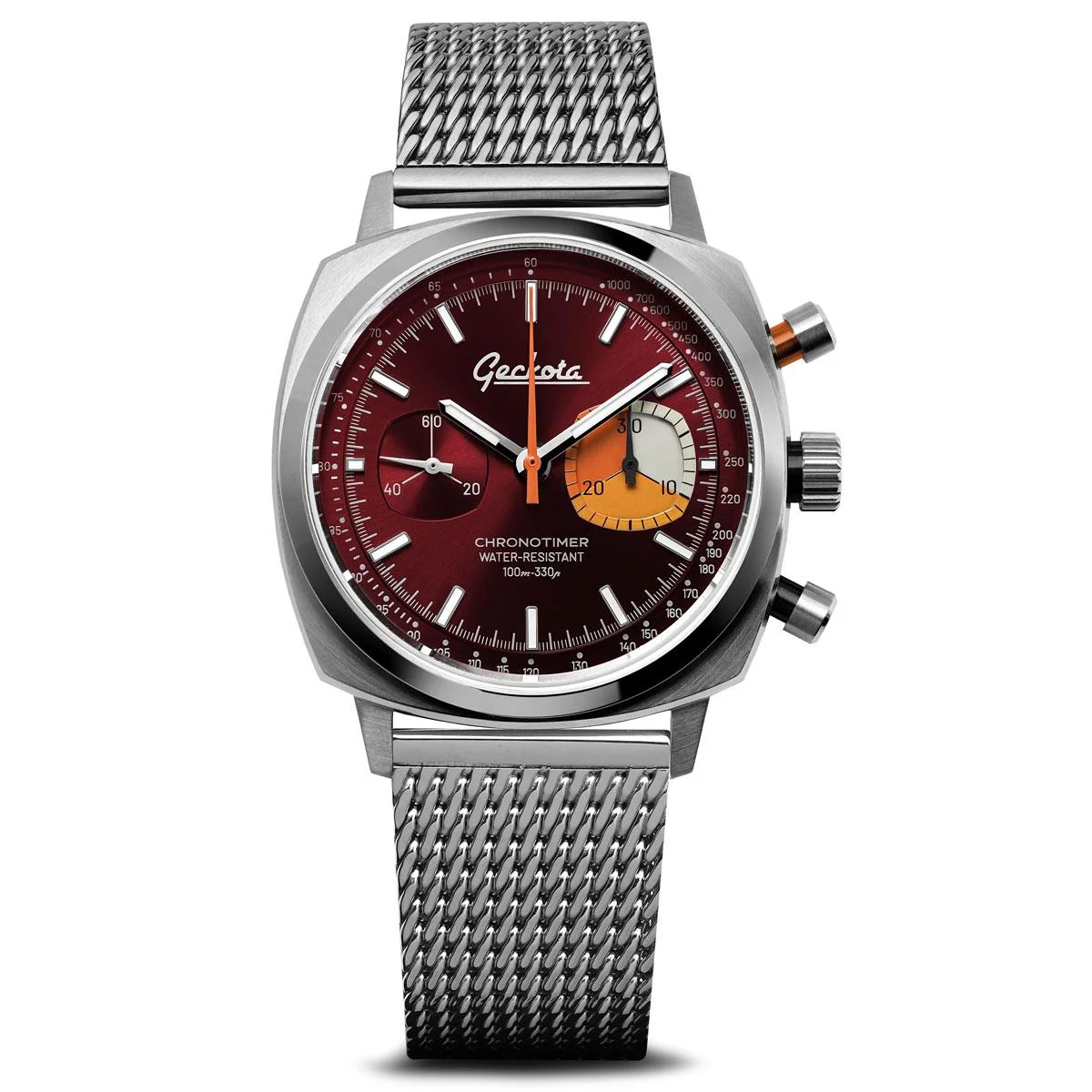 Geckota GTA-EOR-898-24C-WH1022U 42 mm kol saati