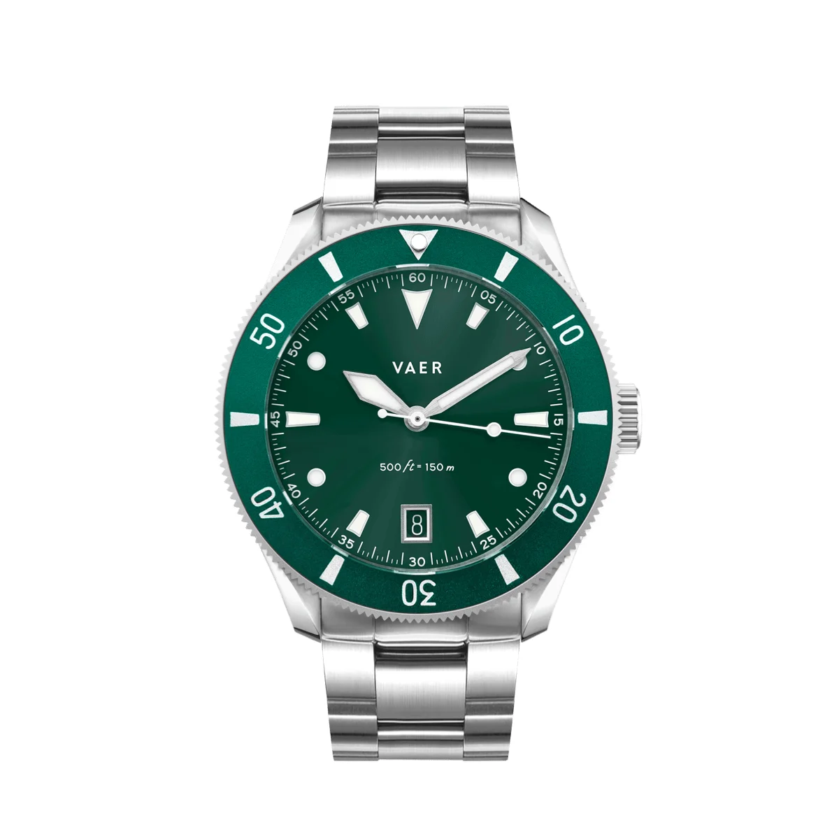 Vaer DS2-MG39-SIL20BLK-NY20KHA 39 mm kol saati