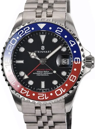Steinhart Ocean 39 GMT Blue/Red Ceramic 2 103-1061/ST kol saati