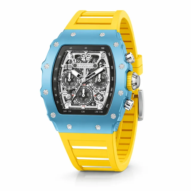 Invicta Racing Sunshine State - Nitro Gen Watch 43mm. Yellow (69694) kol saati