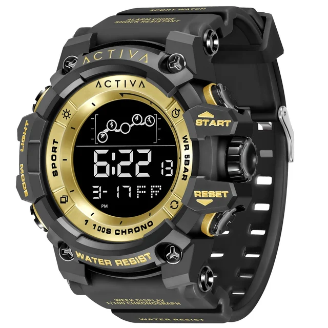 Activa Summit X Invicta Digital Watch - 50mm. Black (ACW8082-005) kol saati