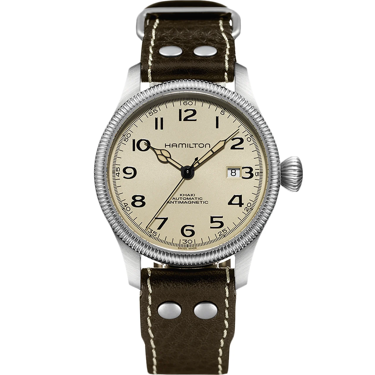 Hamilton Khaki Field Pioneer Automatique 42mm H60455593 42 mm kol saati