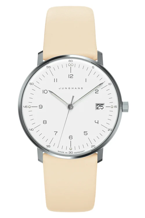 Junghans Max Bill 047_4252_00 33 mm kol saati