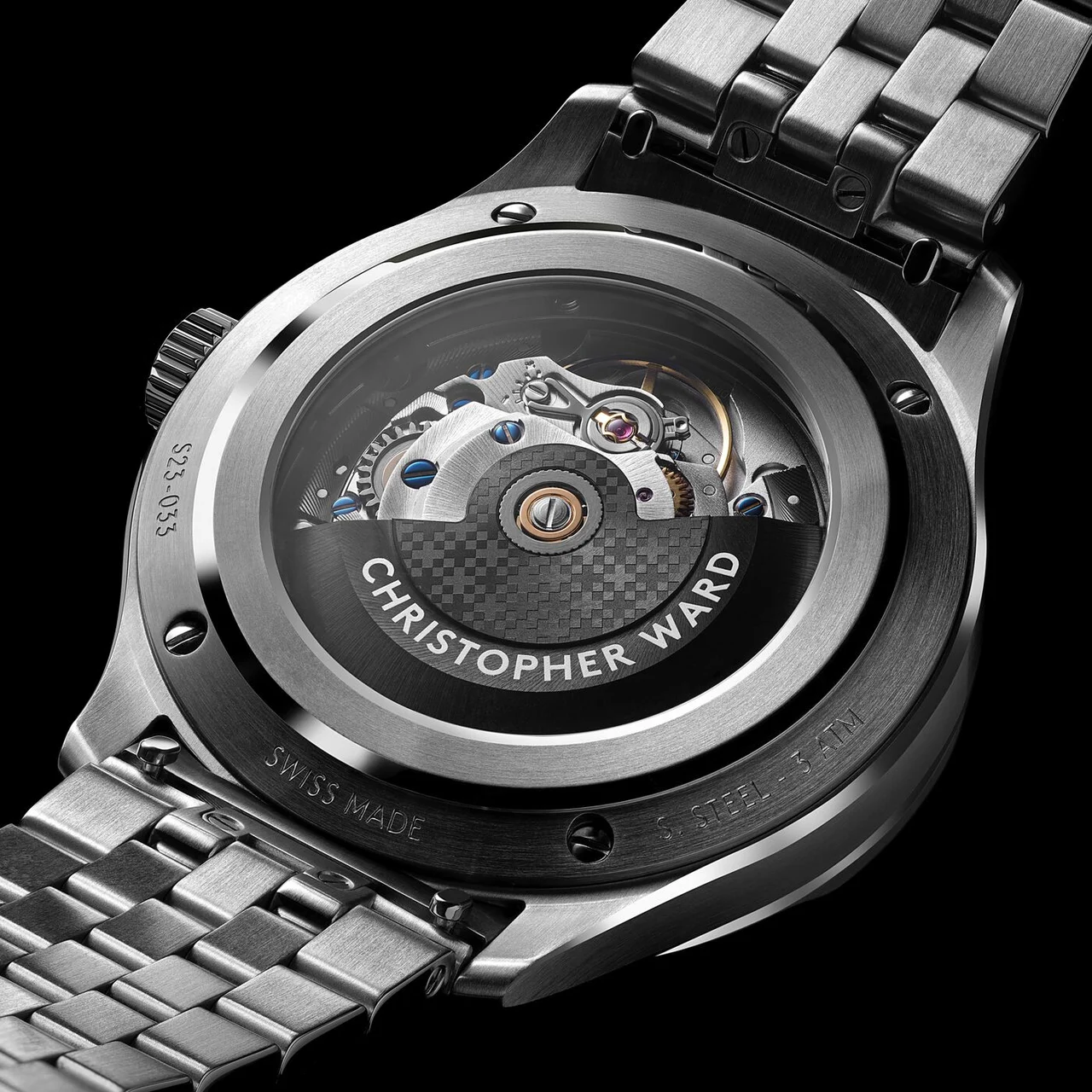 Christopher Ward Moonglow C01-40AMP2-S00K0-VK1 40.5 mm kol saati