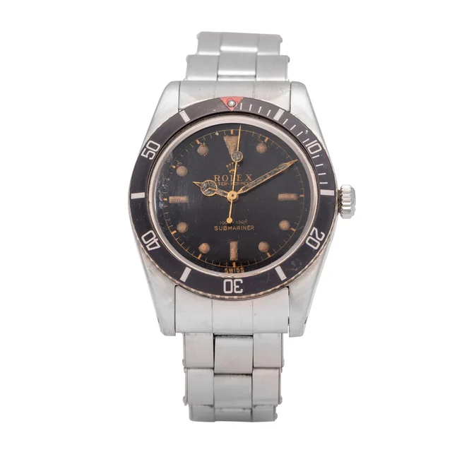 Ref. 6536 Submariner, Gilt, Steel kol saati