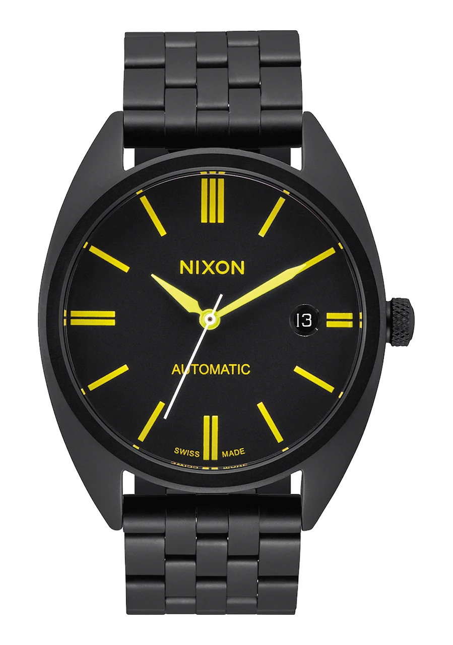 Nixon US Supremacy - Black / Yellow A353-293-00 40 mm kol saati