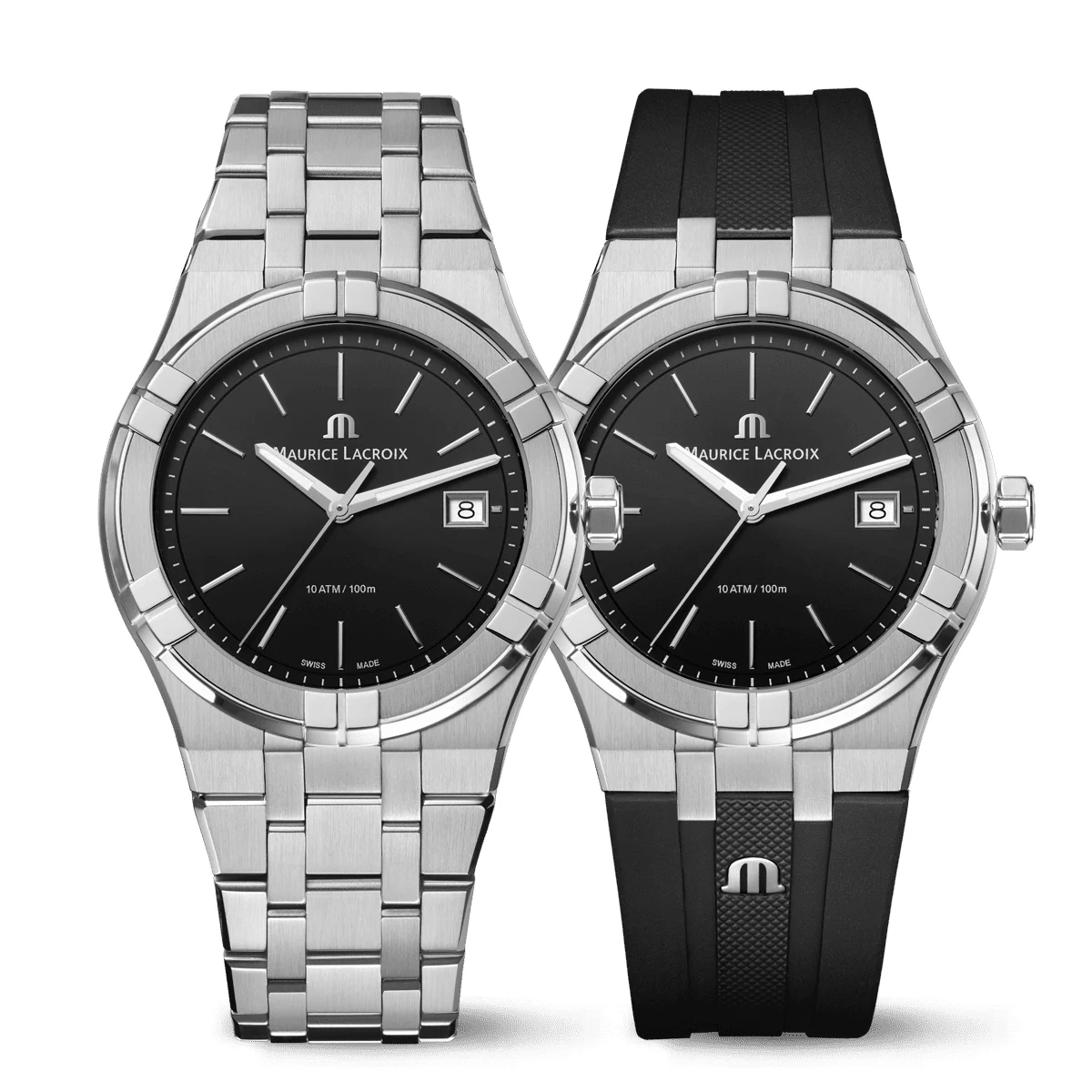 Maurice Lacroix Aikon Quartz Date 40MM AI1108-SS00F-330-A 40 mm kol saati