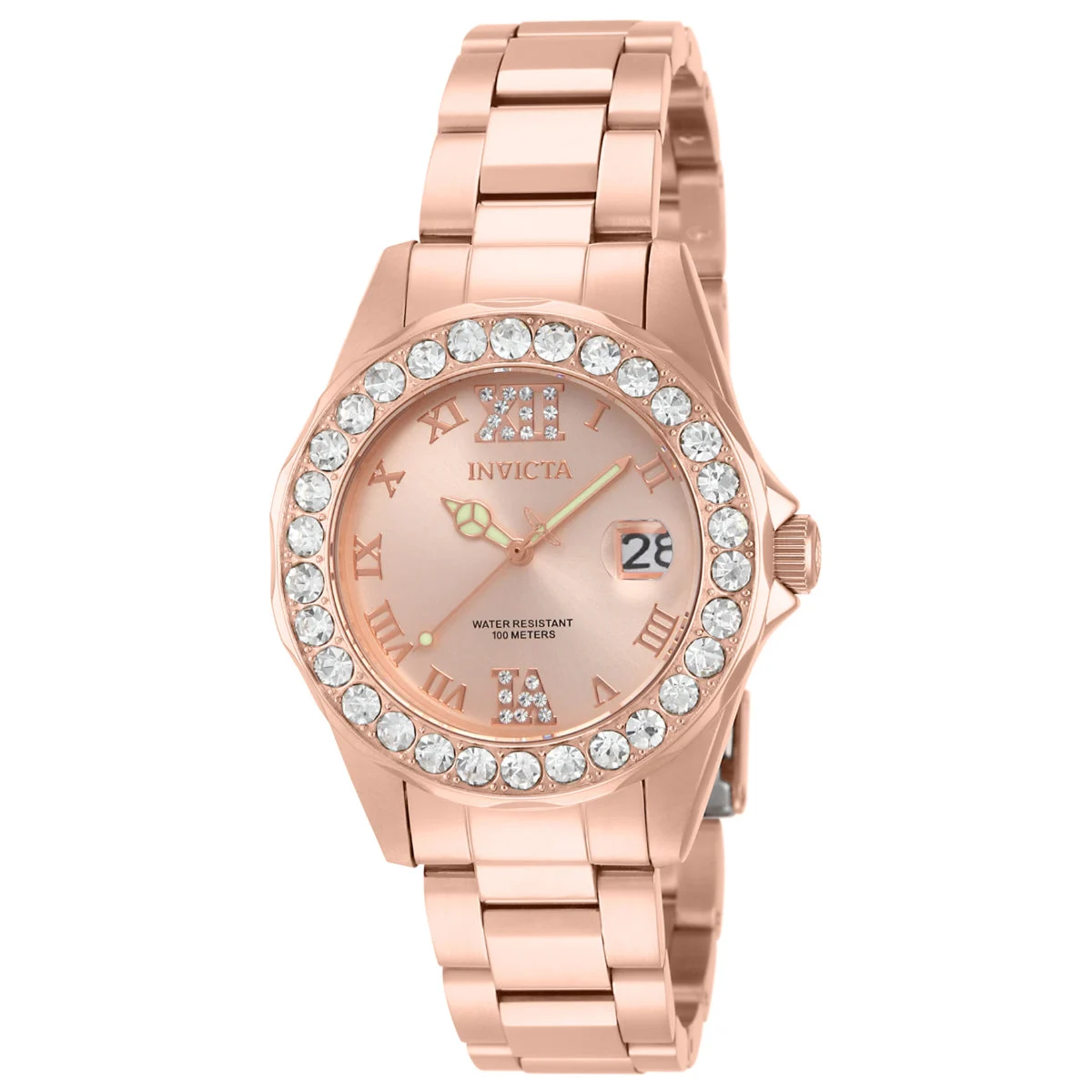 Invicta Pro Diver Velamark Watch - 38mm, Rose Gold (15253) 38 mm kol saati