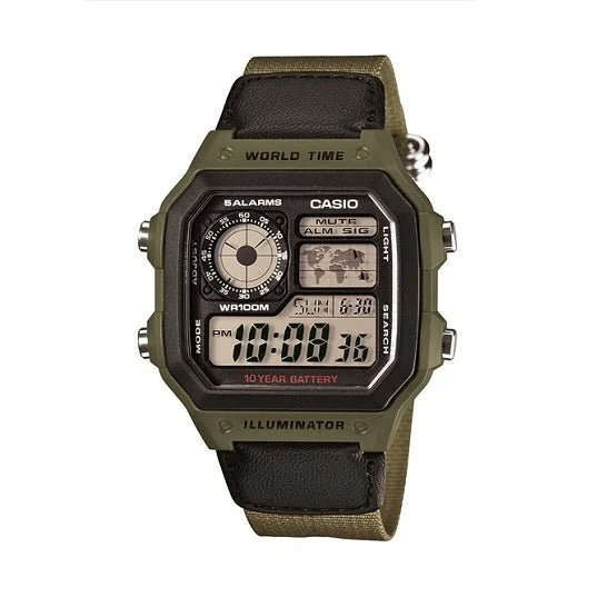 Casio AE-1200WHB-3BVD 42 mm kol saati