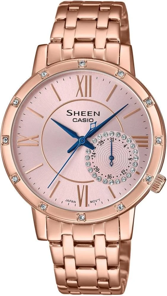 Casio Sheen SHE-3046PG-4AUDR 34 mm kol saati