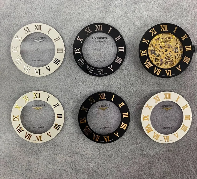 Tandorio Miyota 8N24 Dial 8200 Hollow Dial New Diameter 35mm for 2813 8215 8200 4813 etc 5