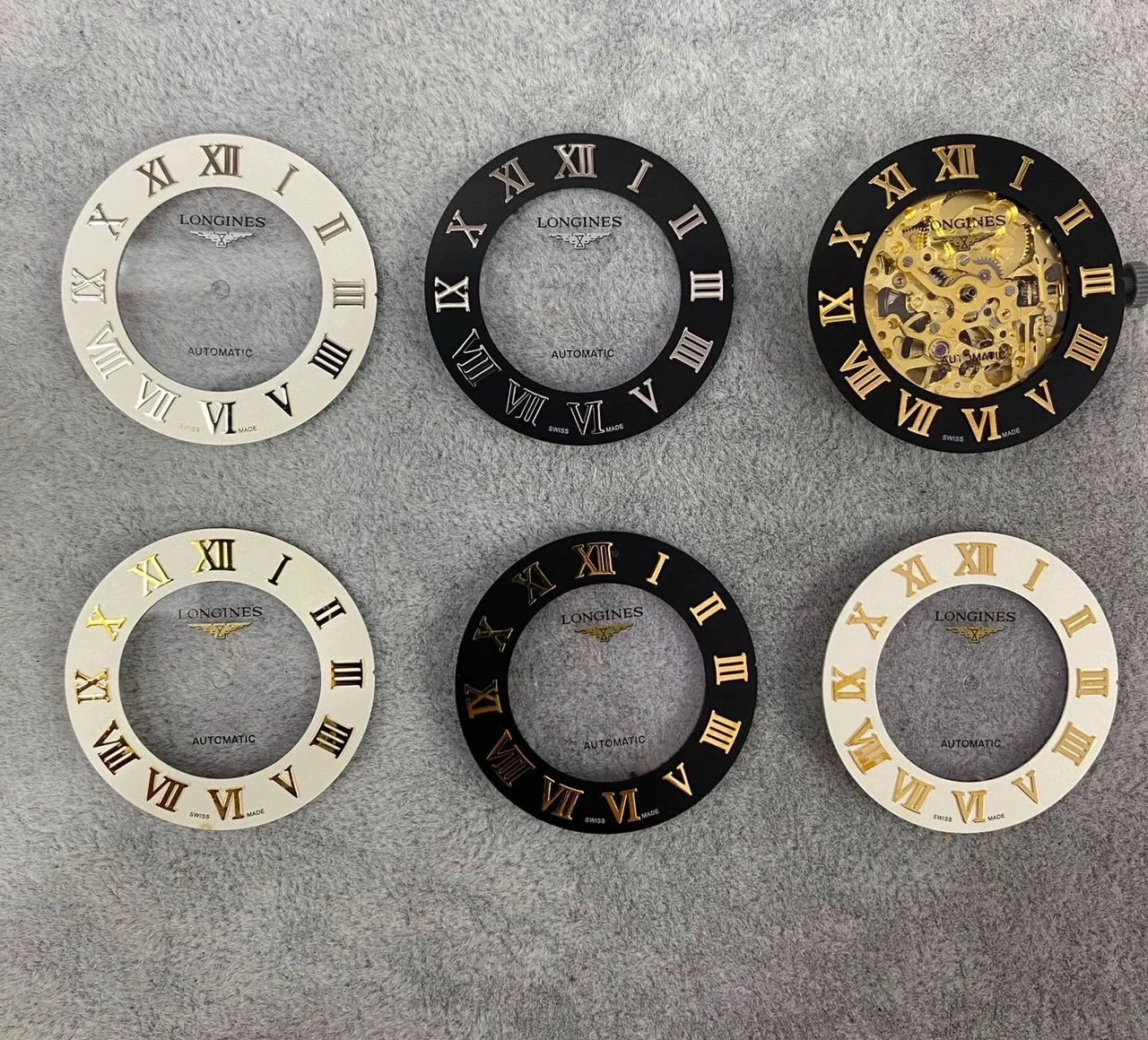 Tandorio Miyota 8N24 Dial 8200 Hollow Dial New Diameter 35mm for 2813 8215 8200 4813 etc 5642517529068 35 mm kol saati